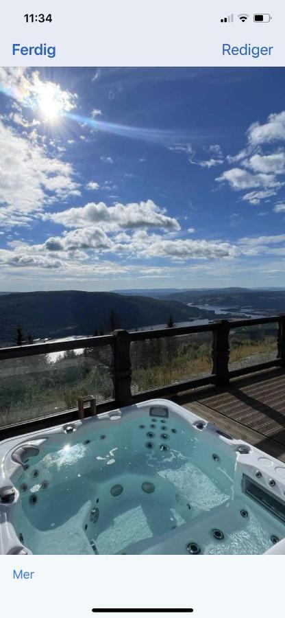 Norefjell - Storhytte Med Jacuzzi Og Fantastisk Beliggenhet Норесунд Экстерьер фото